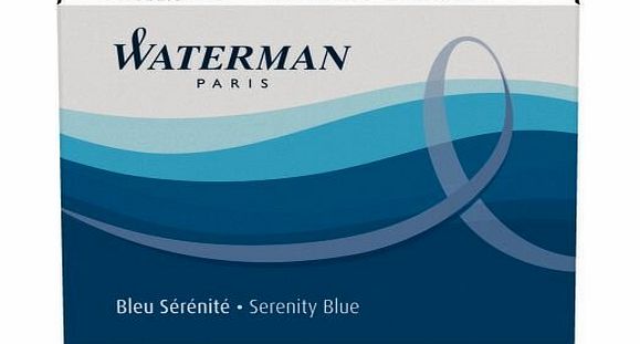 Waterman Ink Cartridges Black [Pack 8]